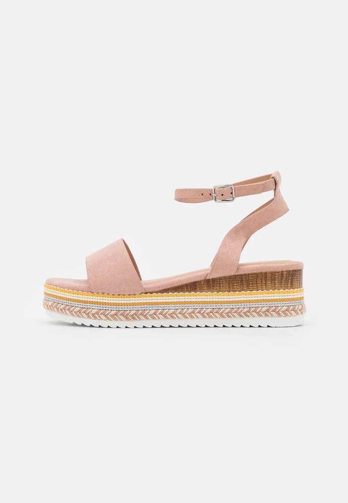 Sandale ANNA FIELD Anna Field Platform Sandals Rose Femme | HMZ-2835028